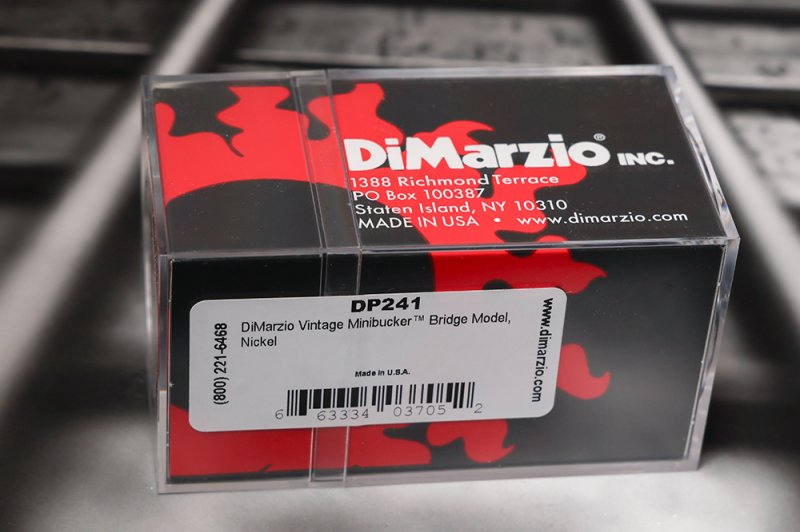 Image 1 of DiMarzio DP241 - Vintage Minibucker Bridge - Nickel Mini Humbucker