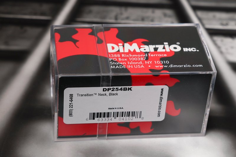 Image 1 of DiMarzio DP254BK Transition Neck Humbucker - Black / Nickel Pole Pieces