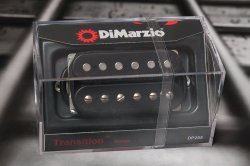 DiMarzio DP255BK Transition Bridge Humbucker - Black / Nickel Pole Pieces