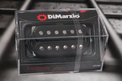 DiMarzio DP290BK Fortitude Bridge Pickup - Black / Nickel Pole Pieces