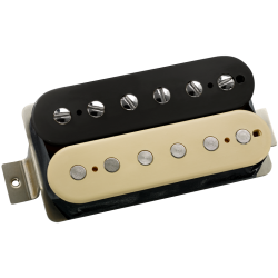 DiMarzio DP309BZ PAF 57 Bridge - Black / Relic White / Nickel Pole Pieces