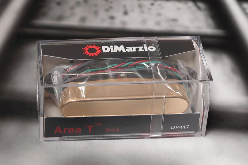 Image 0 of DiMarzio DP417G Area T Telecaster Neck Pickup - Gold Cover