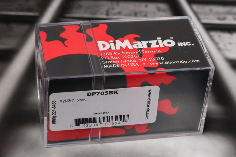 Image 1 of DiMarzio DP705BK X2N 7-String Humbucker Pickup - Black