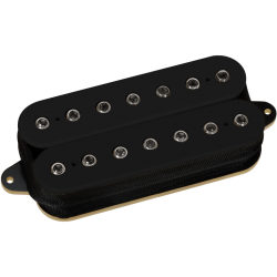 DiMarzio DP714BK Titan 7 String Bridge Humbucker - Black / Nickel Pole Pieces