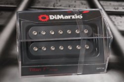 DiMarzio DP714BK Titan 7 String Bridge Humbucker - Black / Nickel Pole Pieces