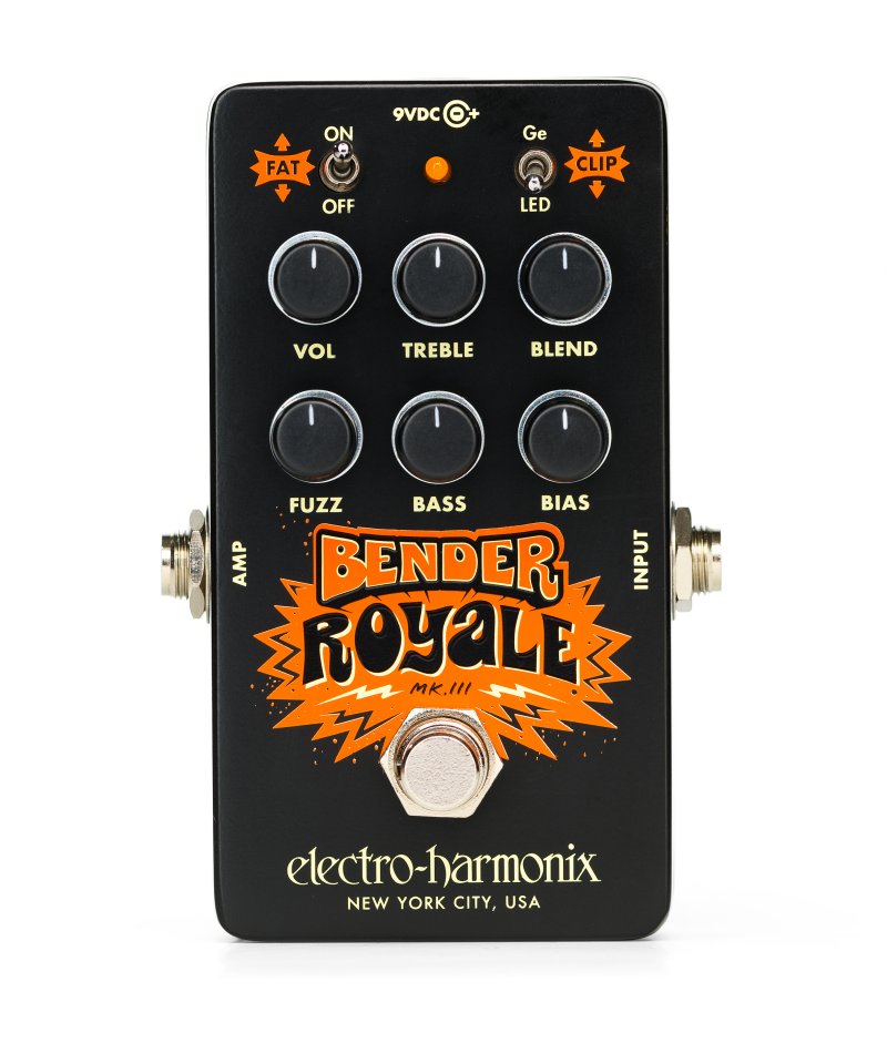 Image 0 of Electro-Harmonix EHX Bender Royale MK III Germanium Fuzz - Black