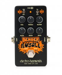 Electro-Harmonix EHX Bender Royale MK III Germanium Fuzz - Black