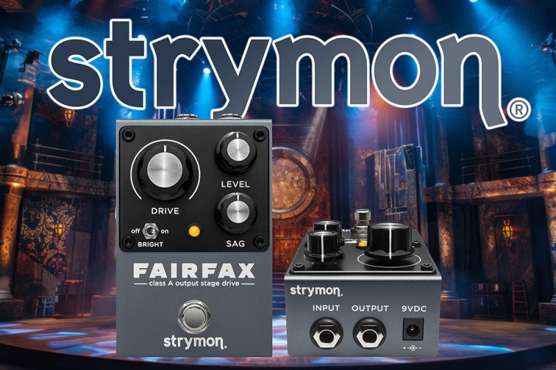 Image 0 of Strymon Fairfax Class A Output Stage Drive Distortion Pedal