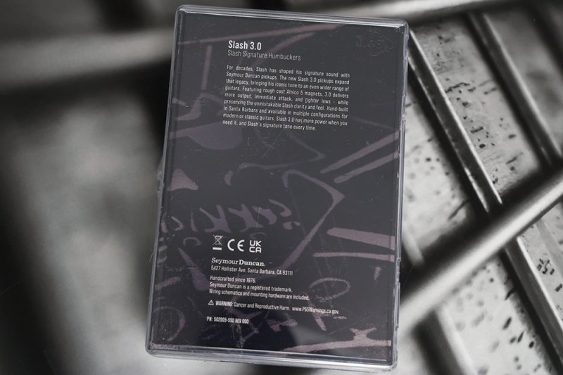 Image 1 of Seymour Duncan Slash 3.0 Pickup Set - Zebra / Reverse Zebra