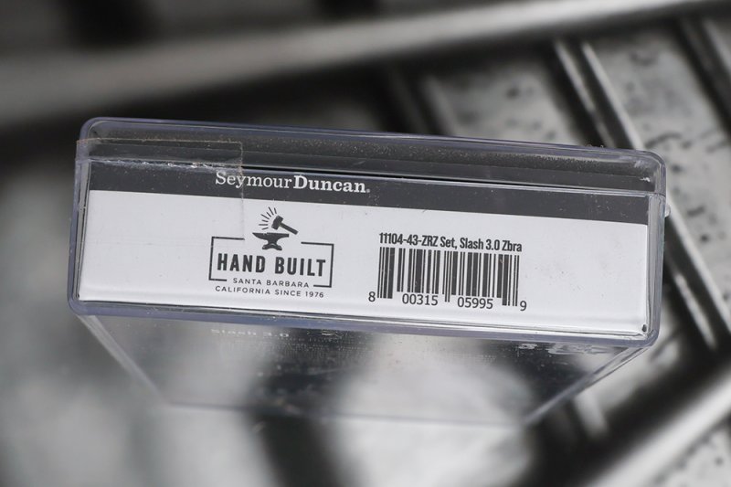 Image 2 of Seymour Duncan Slash 3.0 Pickup Set - Zebra / Reverse Zebra