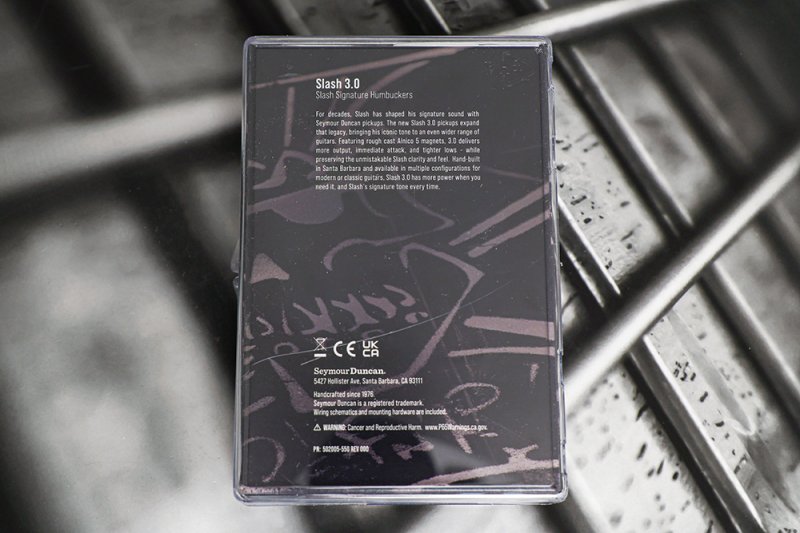 Image 1 of Seymour Duncan Slash 3.0 Pickup Set - Nickel
