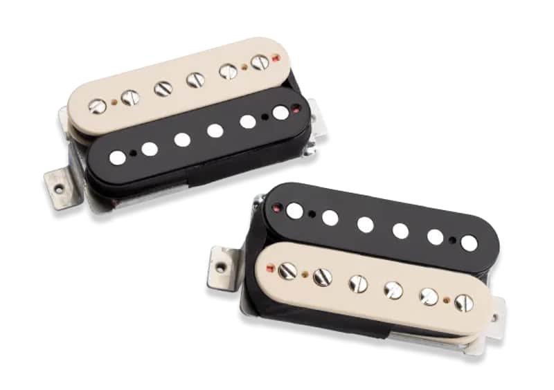 Image 0 of Seymour Duncan 50th Anniversary JB/Jazz Limited Edition Pickup Set - ZEBRA