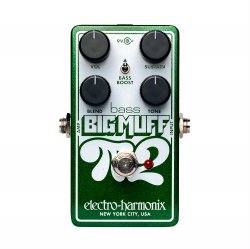 Electro-Harmonix Bass Big Muff Pi 2 Dual Op-Amp Fuzz - Green / White
