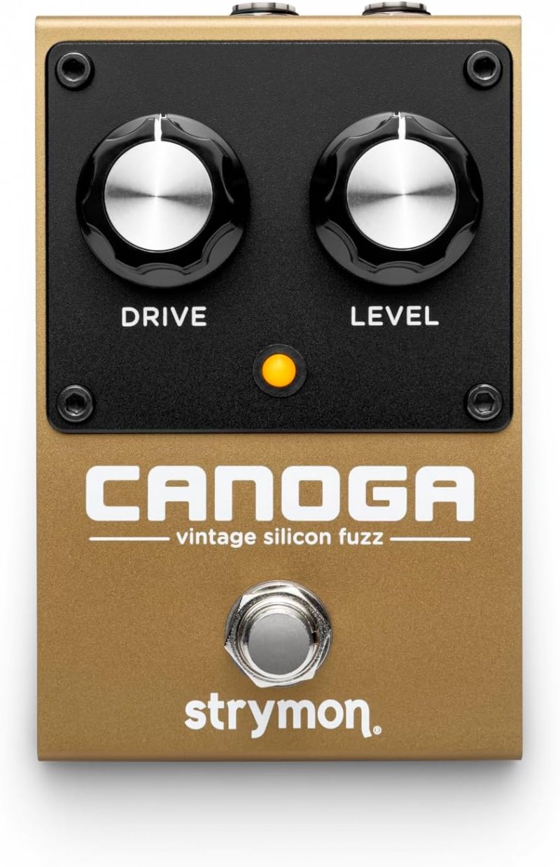 Image 0 of Strymon Canoga Vintage Silicon Fuzz Pedal - Gold / Black