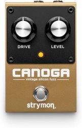 Strymon Canoga Vintage Silicon Fuzz Pedal - Gold / Black
