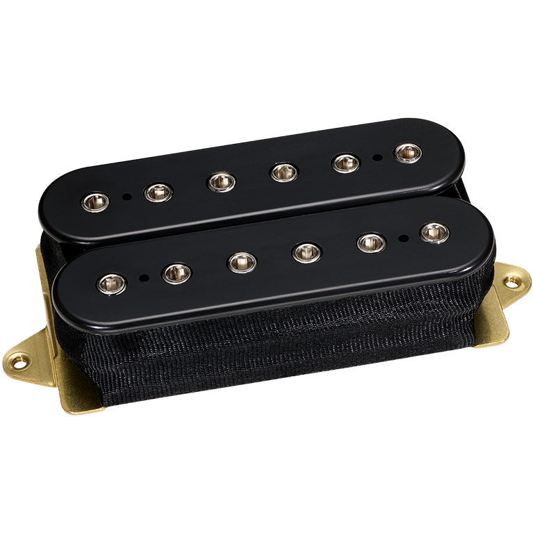 Image 0 of DiMarzio DP101BK Dual Sound Humbucker (4 Conductor) - Black / Nickel Pole Pieces