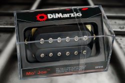 DiMarzio DP216BK Mo' Joe Spaced Humbucker - Joe Satriani Black / Nickel Pole Pie