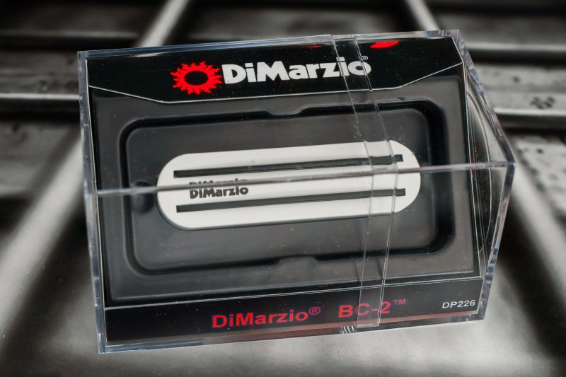 Image 0 of DiMarzio DP226WH Billy Corgan BC-2 Stratocaster Bridge Pickup - White