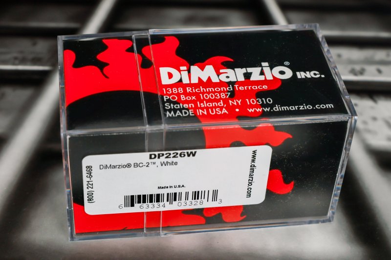 Image 1 of DiMarzio DP226WH Billy Corgan BC-2 Stratocaster Bridge Pickup - White
