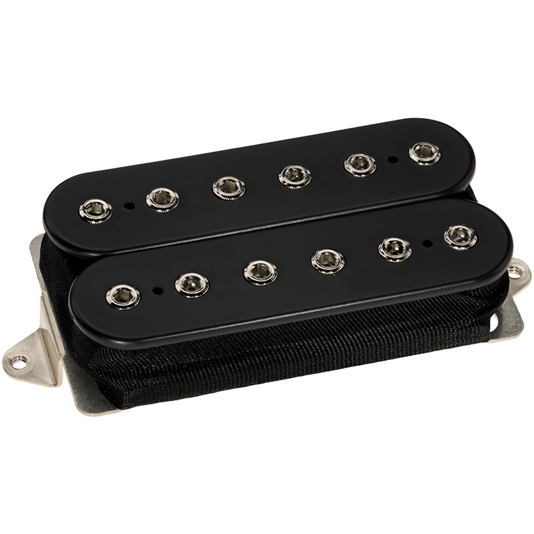 Image 0 of DiMarzio DP253FBK Gravity Storm Bridge - Black / Nickel Pole Pieces / F-spaced