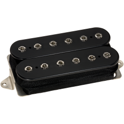 DiMarzio DP253FBK Gravity Storm Bridge - Black / Nickel Pole Pieces / F-spaced
