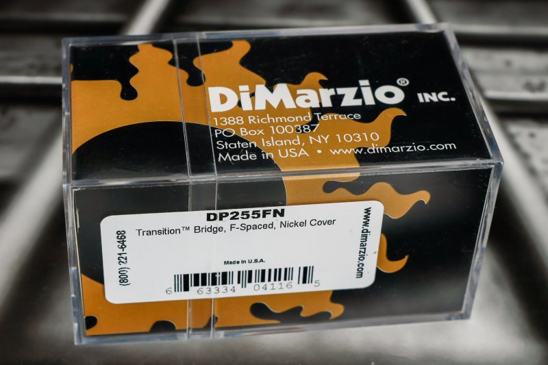 Image 1 of DiMarzio DP255FN Transition Bridge / Nickel / Nickel Pole Pieces / F-Spaced