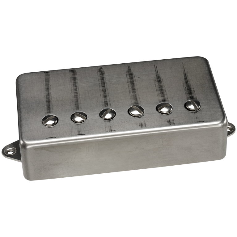 Image 2 of DiMarzio DP290N8 Fortitude Bridge - Worn Nickel / Nickel Pole Pieces / Standard 