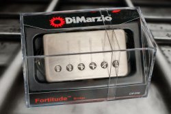DiMarzio DP290N8 Fortitude Bridge - Worn Nickel / Nickel Pole Pieces / Standard 