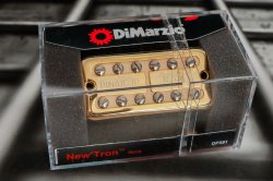 DiMarzio DP291GCR Newatron Neck - Gold w/ Cream / Standard Spaced