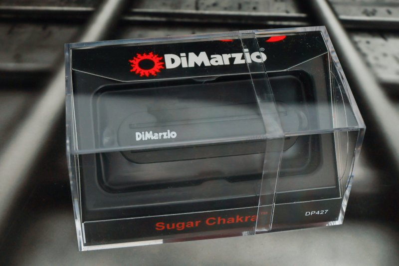 Image 0 of DiMarzio DP427 Sugar Chakra - Black Rails Stacked Humbucker