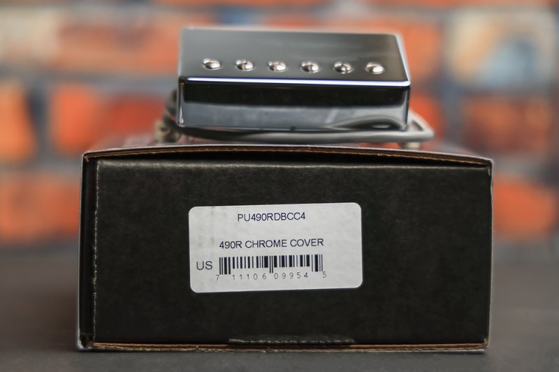 Image 1 of Gibson 490R Modern Classic Neck Rhythm Humbucker Pickup - Chrome