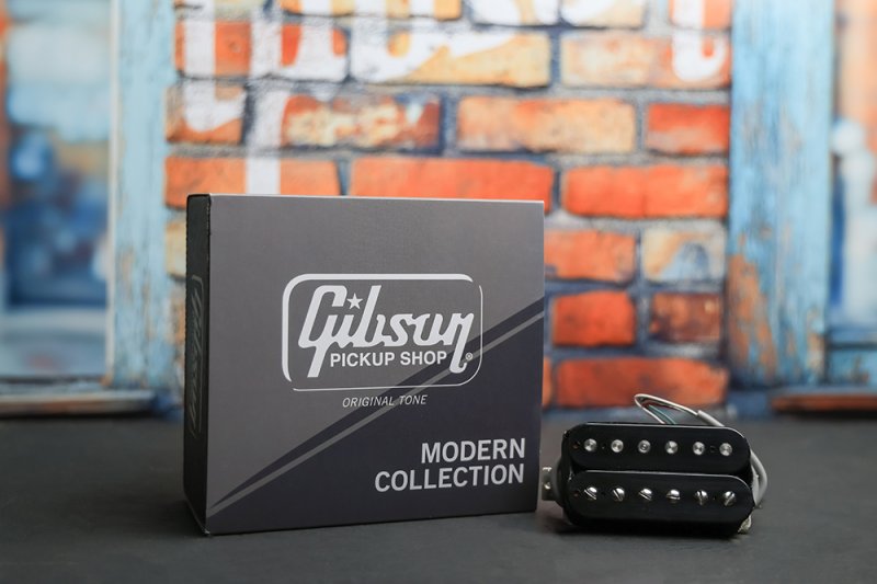 Image 0 of Gibson 496R Modern Classic Neck Humbucker Pickup - Black 4 Conductor