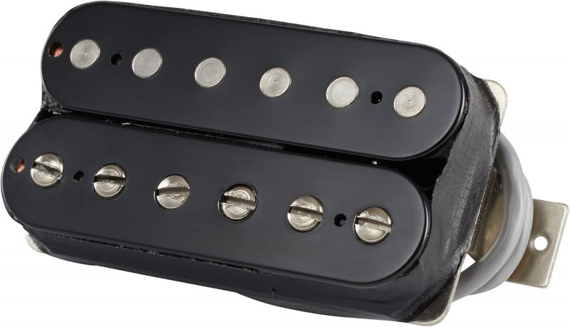 Image 0 of Gibson 498T Hot Alnico Treble / Bridge Pickup - Black 4-Conductor Humbucker