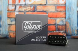 Gibson 498T Hot Alnico Treble / Bridge Pickup - Black 4-Conductor Humbucker