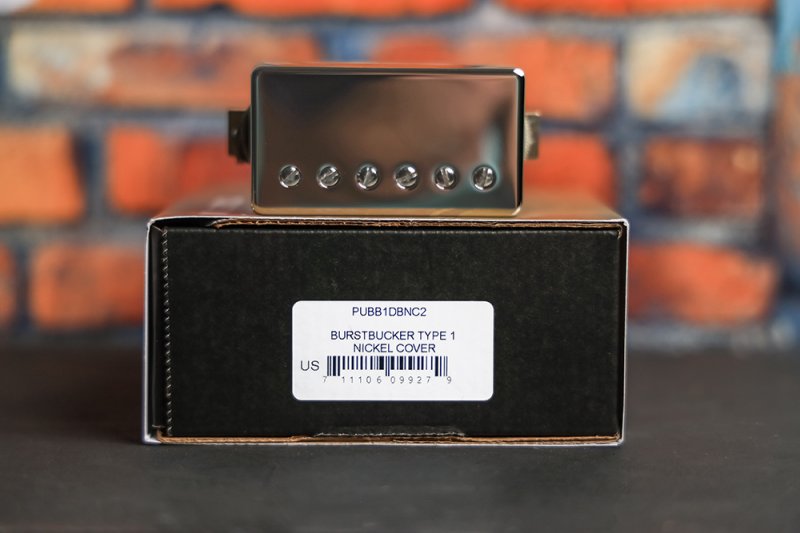 Image 1 of Gibson Burstbucker Type 1 Humbucker Pickup / Nickel / Unpotted Alnico II