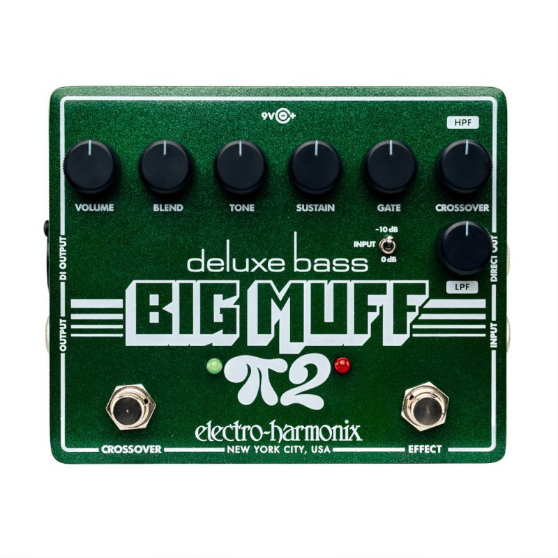 Image 0 of Electro-Harmonix Deluxe Bass Big Muff PI 2 - green