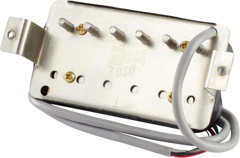 Image 1 of Gibson 490R Modern Classic Neck Rhythm Humbucker Pickup BLACK - 4 Conductor