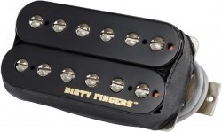 Gibson Dirty Fingers Humbucker Pickup - Black / 4 conductor Ceramic