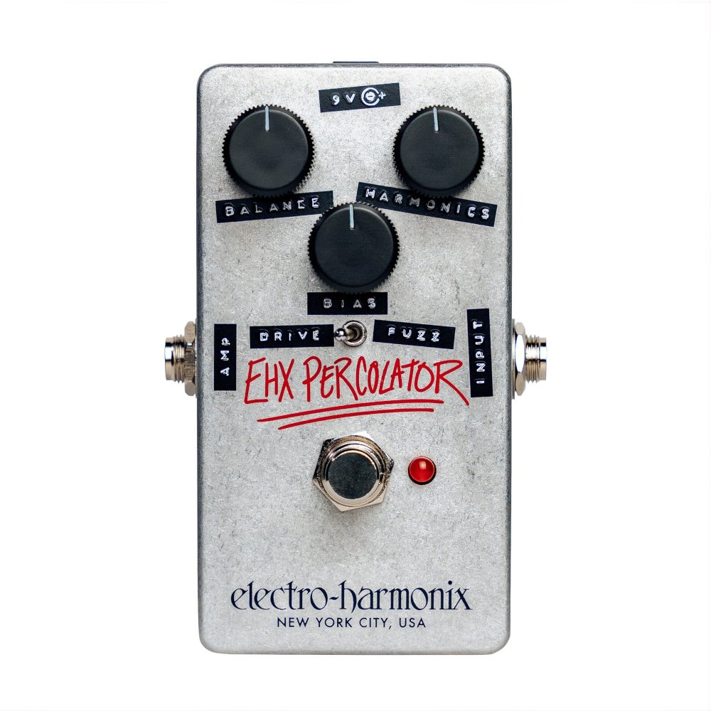 Image 0 of Electro-Harmonix Percolator Harmonic Saturator Overdrive Fuzz Distortion Pedal