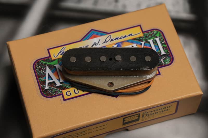 Image 0 of Seymour Duncan Antiquity II Tele Bridge Pickup - Black