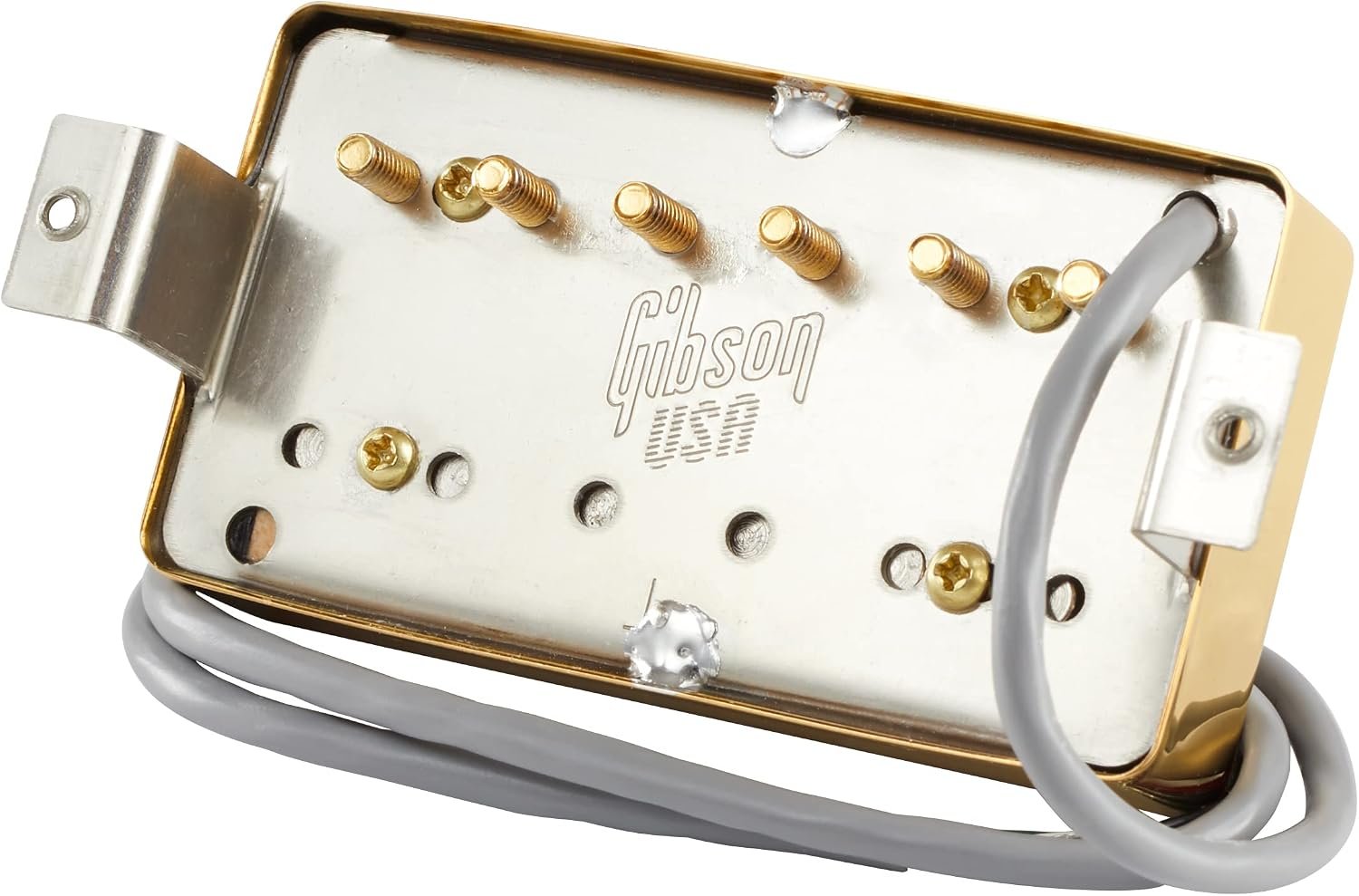 Image 1 of Gibson 490R Modern Classic Neck Rhythm Humbucker Pickup GOLD - 4 Conductor