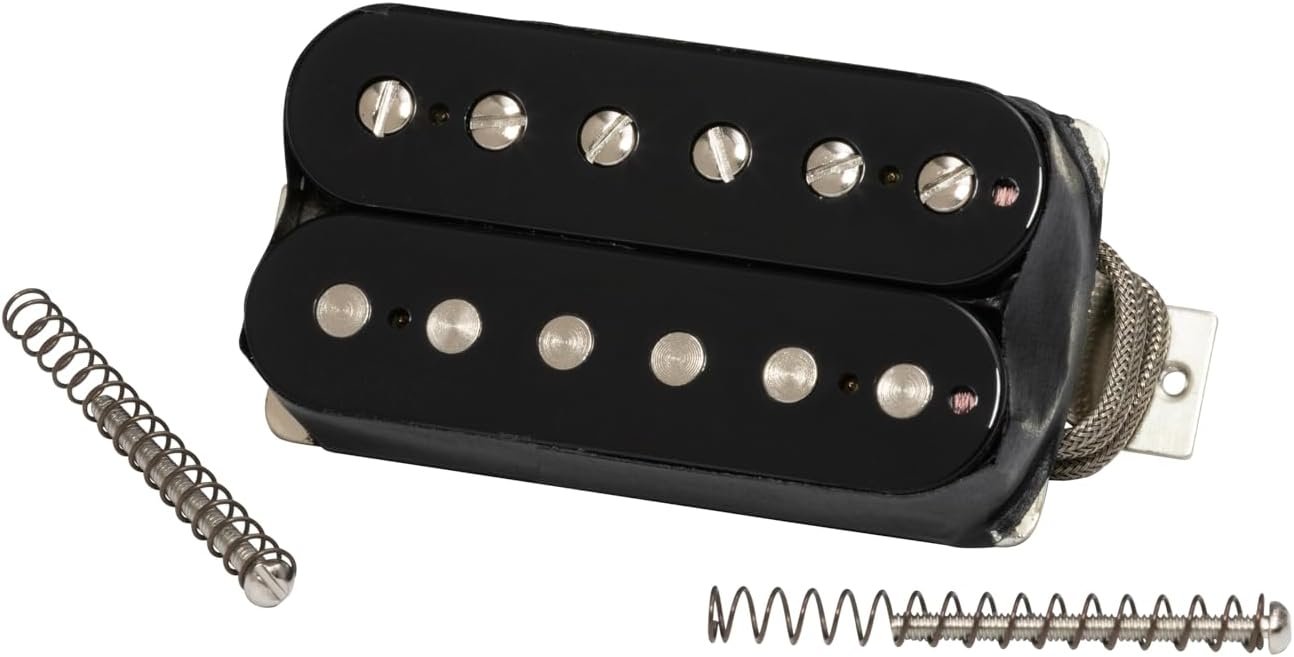 Image 2 of Gibson Custombucker Plus - Black / Unpotted / 2-conductor Alnico 3