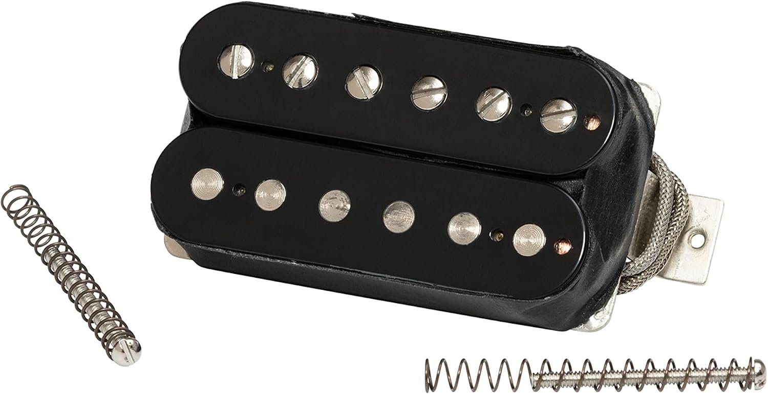 Image 2 of Gibson 70's Tribute Neck Pickup BLACK - Rhythm Neck / 2 Conductor/ Potted 