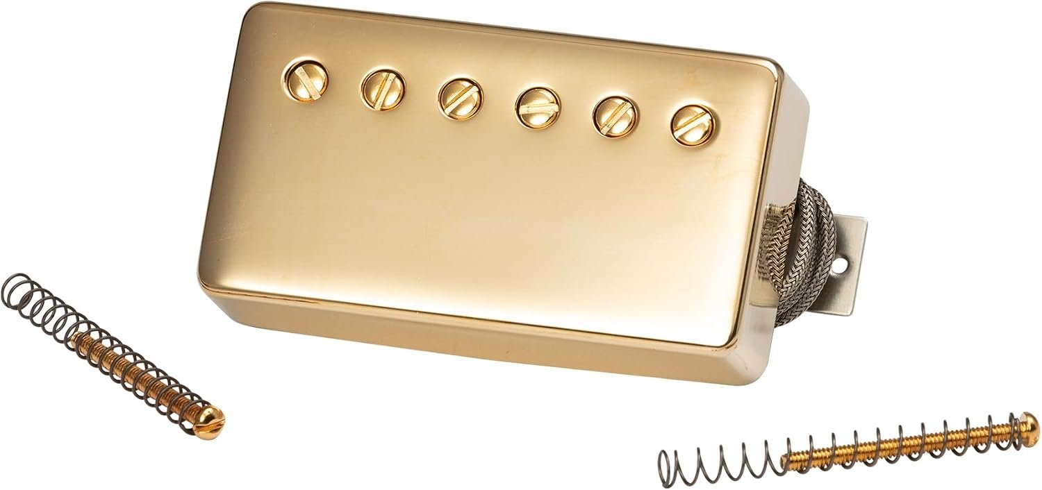 Image 4 of Gibson Custombucker Underwound Humbucker Pickup - Gold / 2 Conductor / Unpotted 