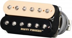 Gibson Dirty Fingers Humbucker Pickup - Zebra / 4 conductor Ceramic
