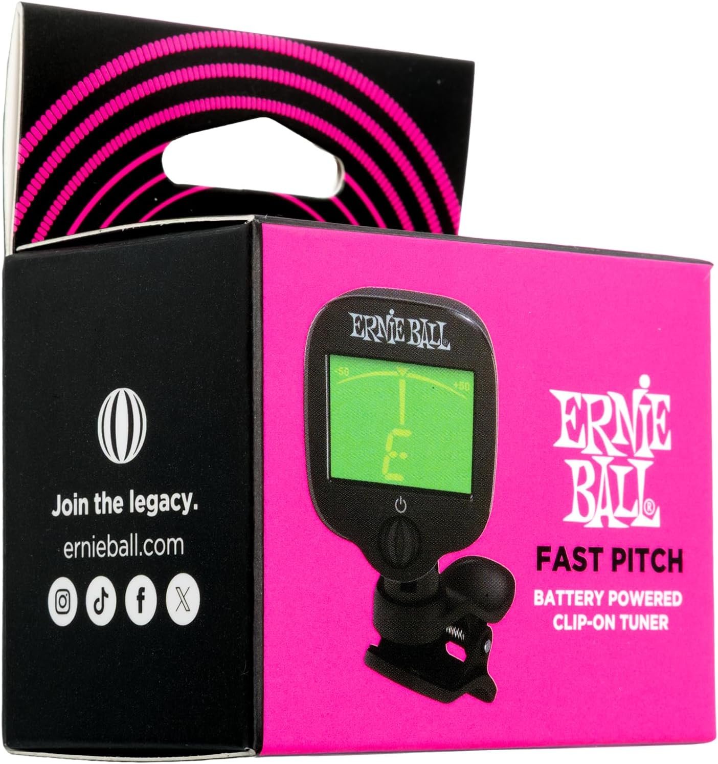 Image 1 of Ernie Ball PO90644 Fast Pitch Clip-On Tuner