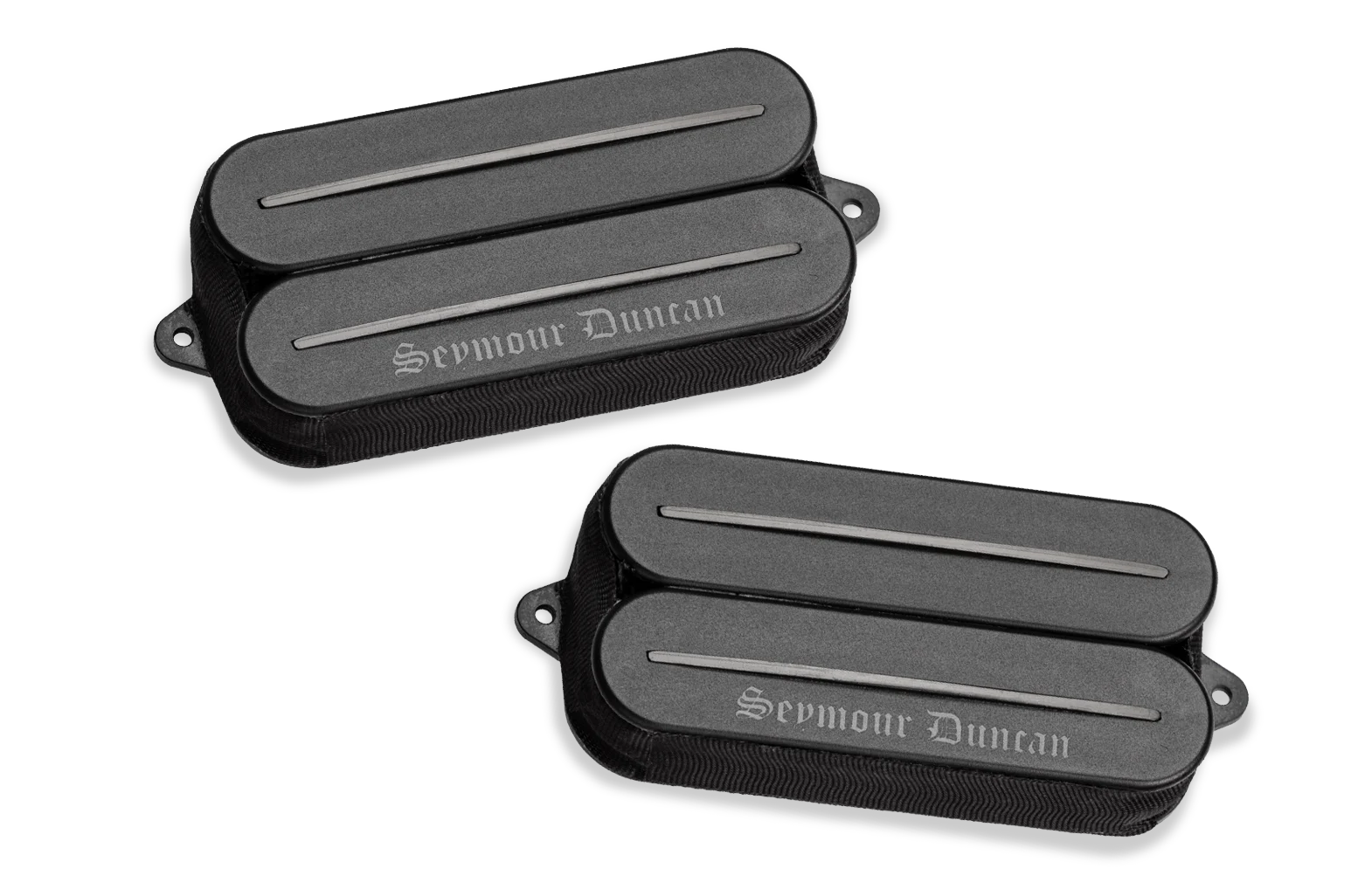 Image 0 of Seymour Duncan Black Winter Rails Set Black w/ Black Rails - 6 String