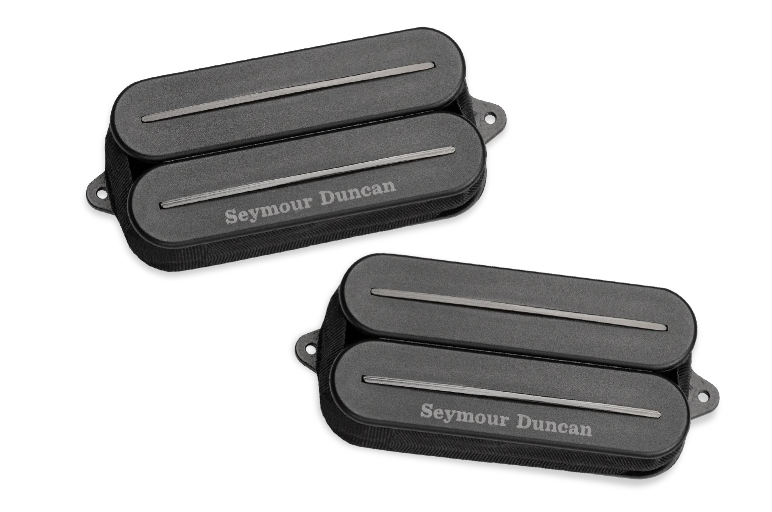 Image 0 of Seymour Duncan Hot Rodded Rails Set - 6 String - Black - JB / Jazz Pickups