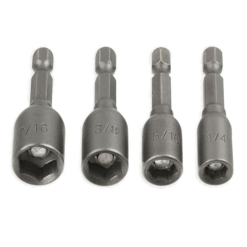 MAGNETIC NUT SETTERS QUICK CHANGE CHOOSE FROM 1/4 - 7/16"