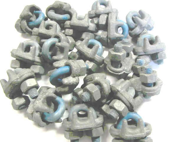 5/16" FORGED ROPE CLIPS BY BREWER-TITCHNER